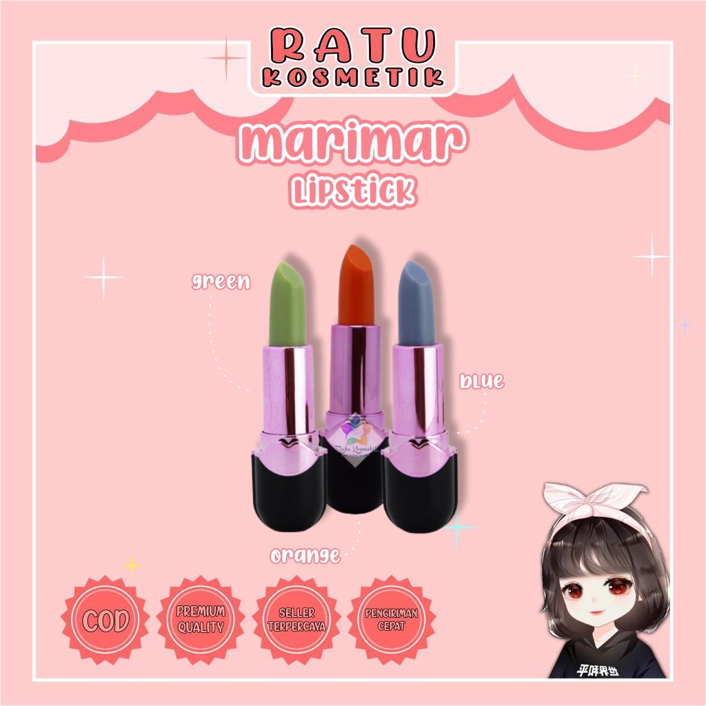 ❤ RATU ❤ Marimar Illusion Moisture Lipstik | Lipstick BPOM✔️