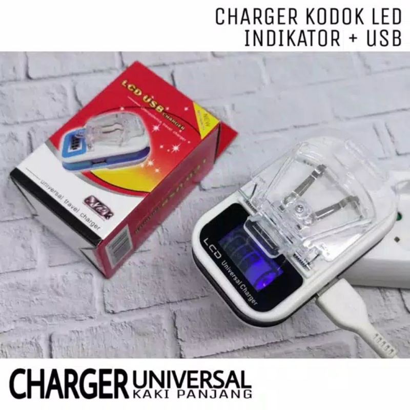 GG - DEKSTOP LCD CHARGER KODOK UNIVERSAL JEPITAN BATERAI HP/Charger Dekstop LCD Jepit high quality