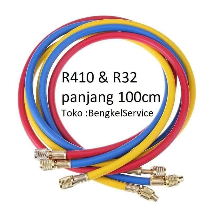 Selang Manifold R410,R32 Khusus | Selang Manifol Manipol Khusus R410 R32 Pengisian