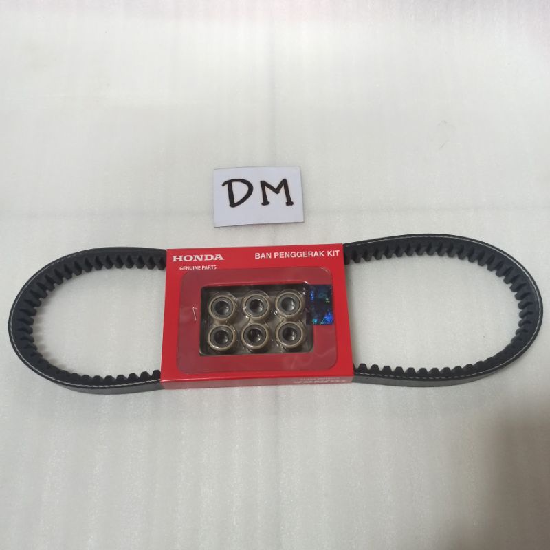 Van Belt v belt plus roller Beat FI starter kasar Scoopy FI Vario 110 FI spacy FI 2012-2014 23100-KZ