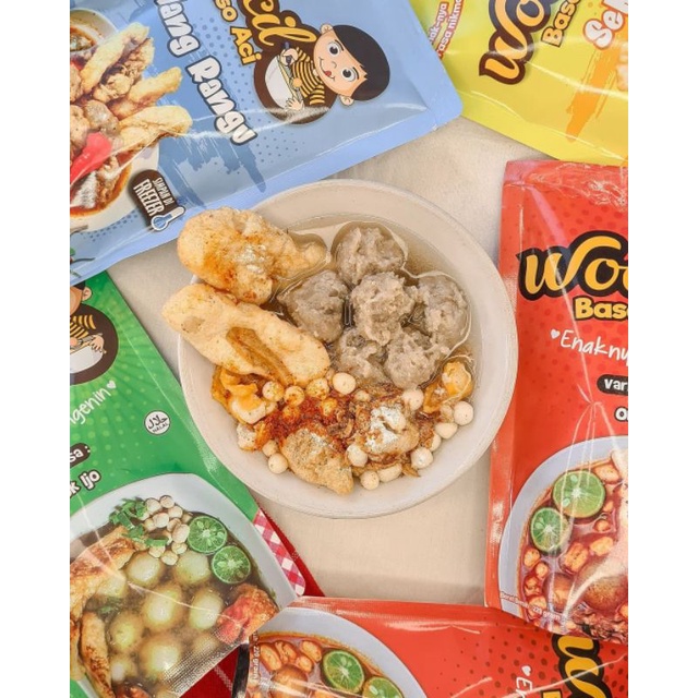 

Wocil Baso Aci instan premium rasa Tulang Muda enak dan lebih murah berat 250gr