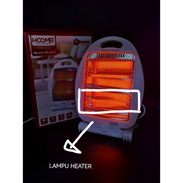 Lampu Infrared untuk Pemanas Ruangan Heater