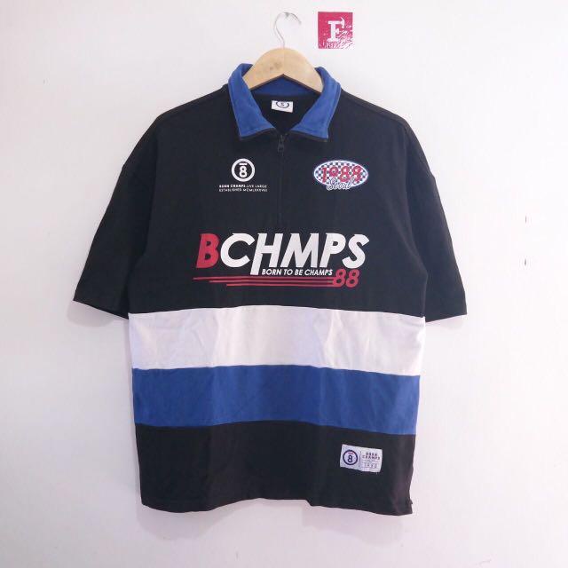 Baju / Shirt Halfzip #BornChamps