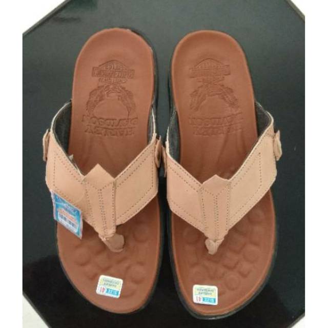  Sandal  slop pria laki2  santai resmi casual sendal selop 