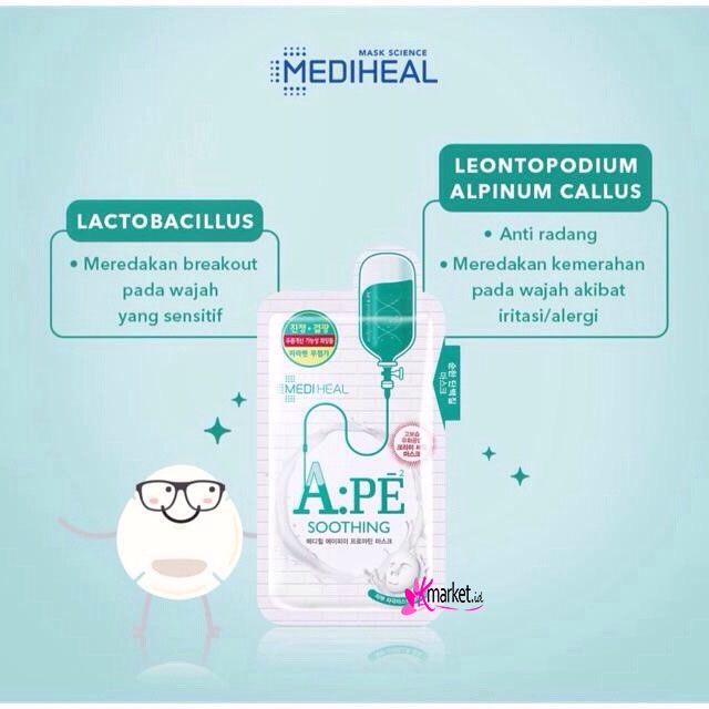 [BPOM] MEDIHEAL APE Proatin Mask