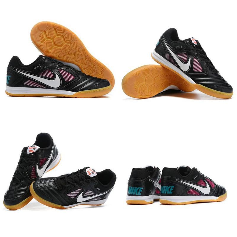 SEPATU MURAH ORIGINAL TERBARU Nike 5 Gato LTR Black White IC
