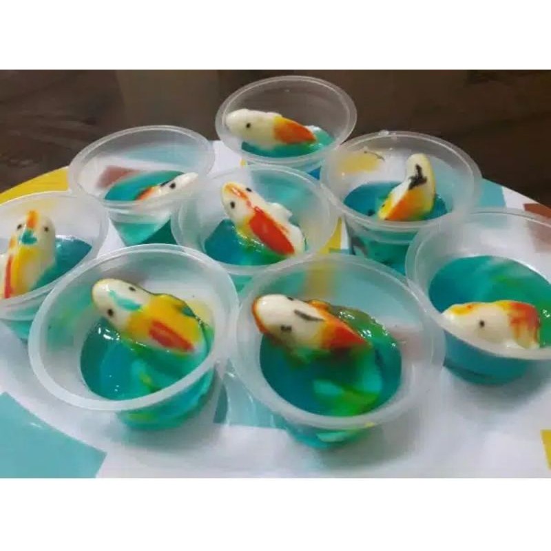 Cetakan ikan koi/cetakan coklat/cetakan agar ager