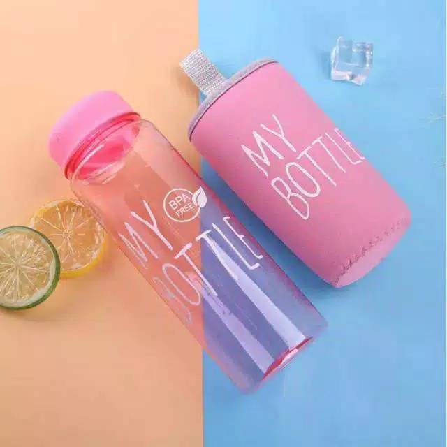 My bottle +Pouch busa/Botol minum BPA Free anti pecah