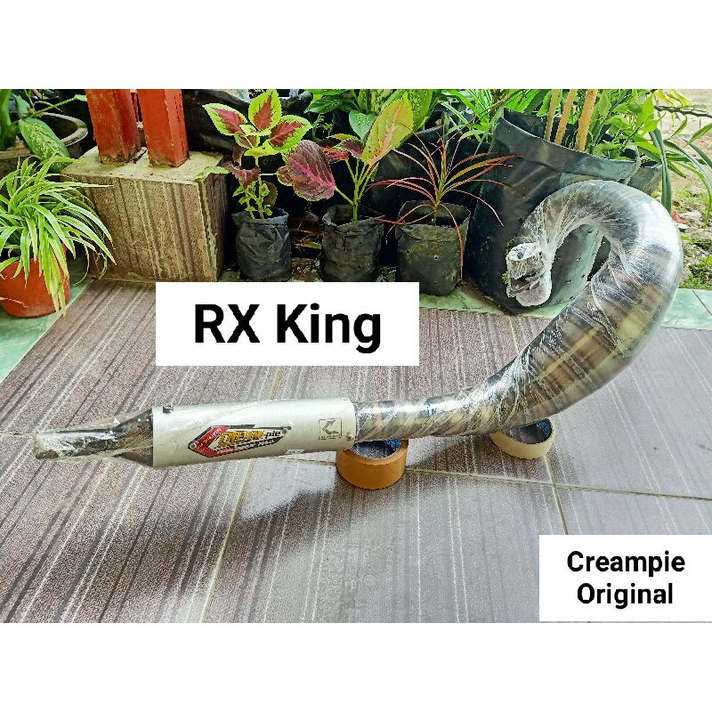Knalpot Racing Lobster Cream Pie Original 100% Yamaha RX King Series Jet Darat