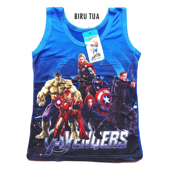 SINGET ANAK COWOK AVENGERS / KAOS DALAM ANAK COWOK AVENGERS / NANOKID