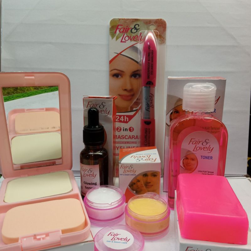 Paket Komplit Fair & Lovely(maskara random)