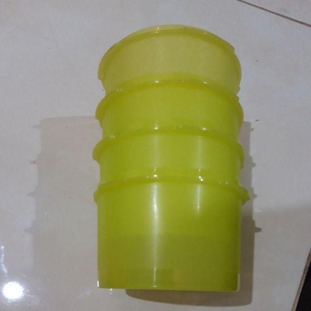 Toples Canister Ungu 4pc Gratis 1pc Seger