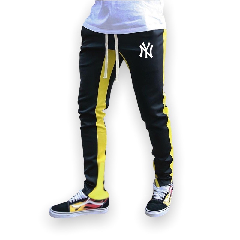 Lilipop.id Celana Joger Pria NY Newyork Training Jogger Olahraga Pants Yoga Gym