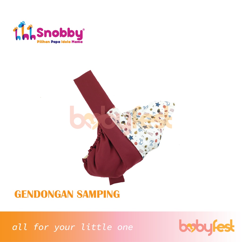 Snobby Gendongan Samping Saku Print Beach Series TPG7143