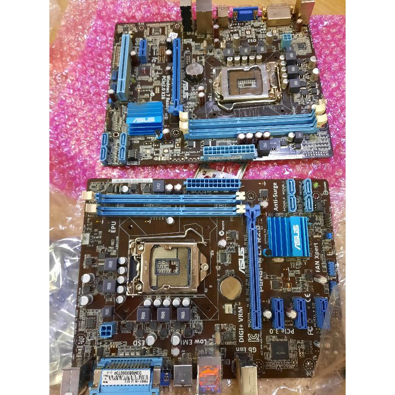 Mainboard H61 DDR3 Asus Gigabyte Lga 1155 Support Prosesor gen 2 / gen 3 ivy