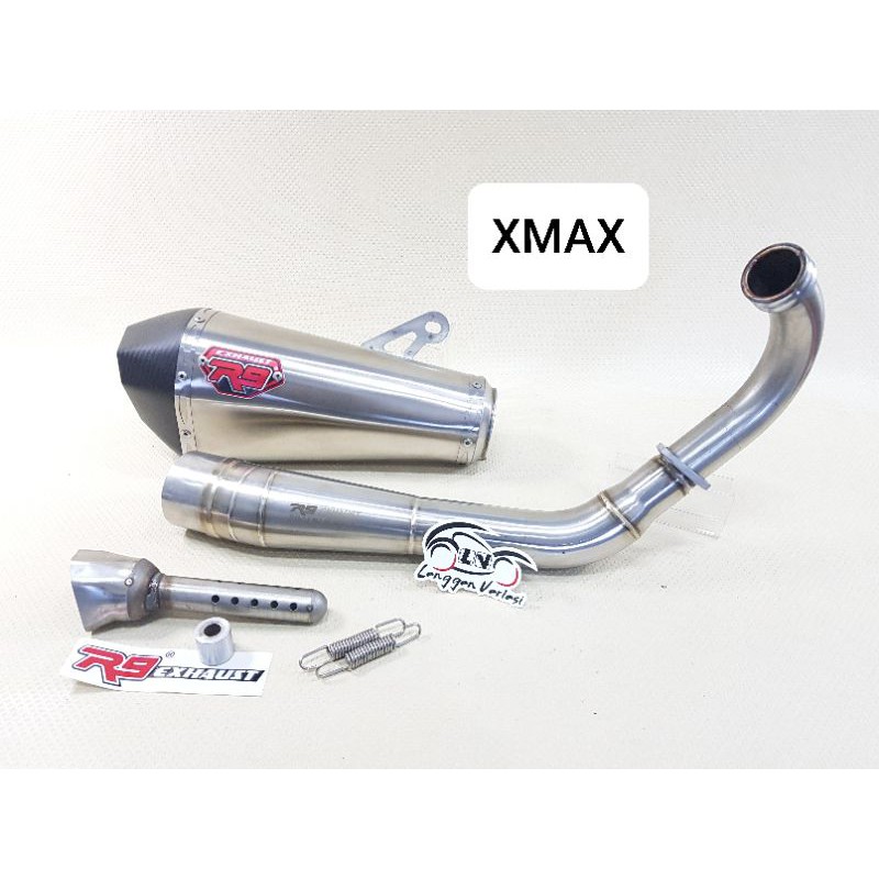Knalpot Racing Muffler R9 Zeta R Zeta-R ZetaR Xmax 250 Xmax250 Lama