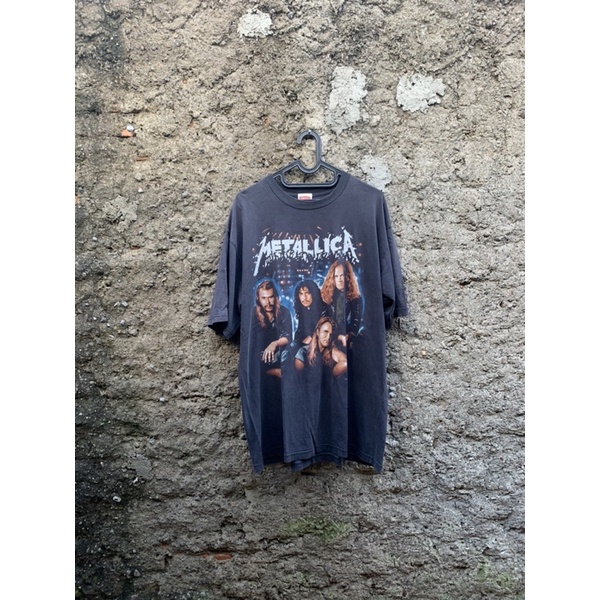 Kaos Bootleg Second Vintage Band Metallica