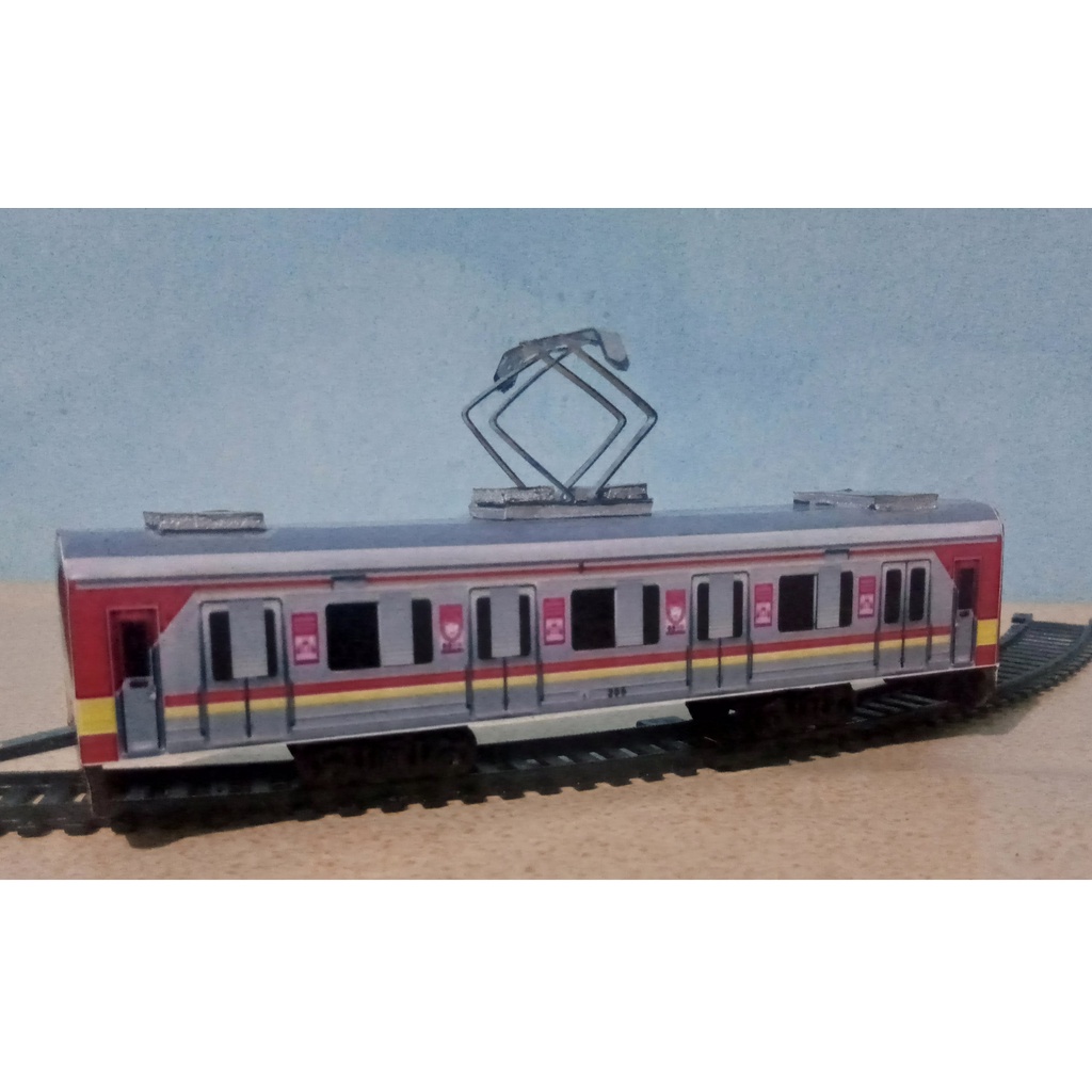 HANDMADE MAINAN GERBONG KERETA COMUTERLINE (KRL) KAI