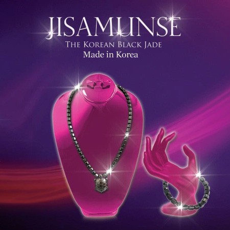 JISAMUNSE KOREAN BLACK JADE - Kalung Terapi Anti Penyakit Degeneratif