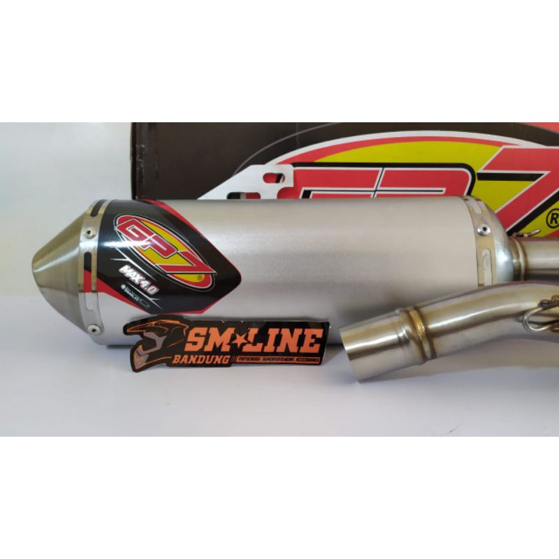 Knalpot GP7 Max 4.0 Klx Dtracker CRF 150 bore up