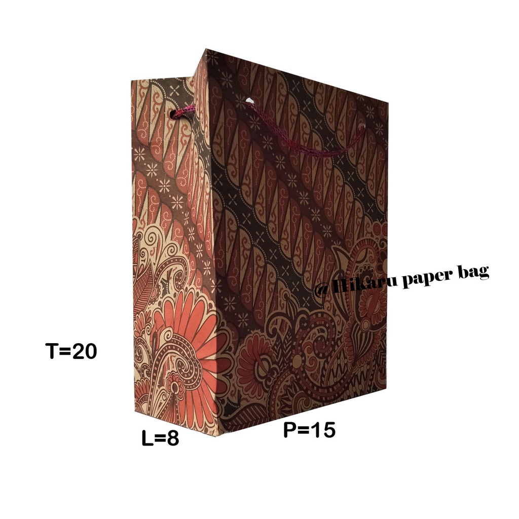 

paper bag motif batik madura 05 (ukuran S)