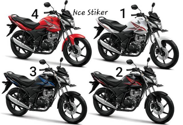 STIKER STRIPING MOTOR HONDA VERZA TAHUN 2015