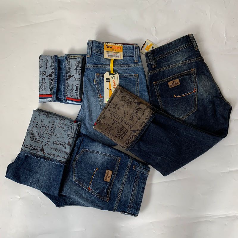 CELANA PANJANG JEANS PRIA STANDAR MALL BRAND NEW LION'S GARANSI 100% ORIGINAL // CELANA REGULER PRIA