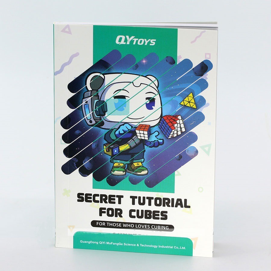 QiYi Secret Tutorial Book Buku Panduan Main Magic Cube Puzzle Kubus CFOP Cross F2L OLL PLL