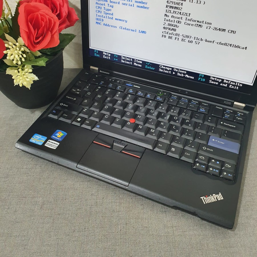 LAPTOP SECOND GRADE A LENOVO X220 CORE I3 SSD 128GB
