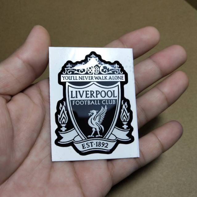 

Stiker liverpool hitam timbul