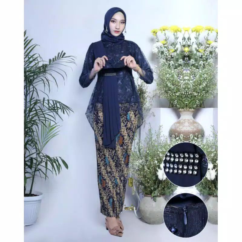 Atasan Kebaya Aurora Selendang Termurah &amp; Terlaris