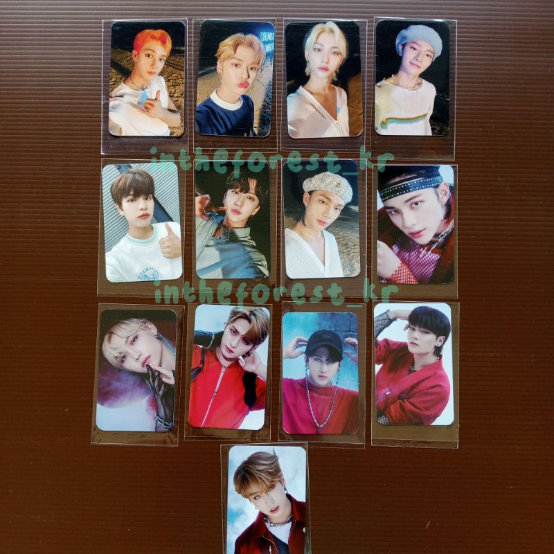 PC / PHOTOCARD STRAY KIDS NOEASY BENE (HYUNJIN BANGCHAN FELIX SUNGMIN CHANGBIN LEE KNOW HAN JISUNG B