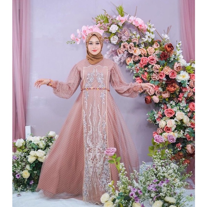 Dayana dress gamis - Open PO