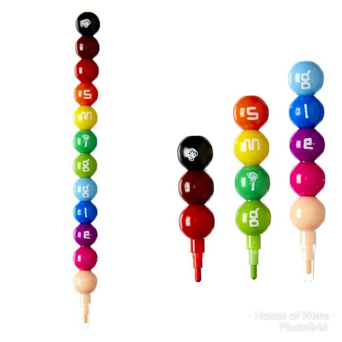 

DISKON SMIGGLE STACKABLE RAINBOW PENCIL - PENSIL WARNA SMIGGLE