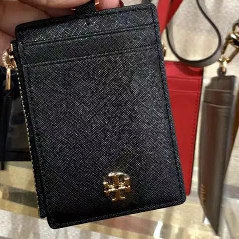 

Name Tag Holder Tory Burch Id Card Holder Gantungan Id Card - Hitam Adindakiara48