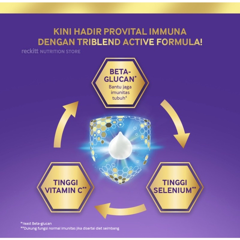 Provital immuna 240 gram ( susu meningkatkan imun )