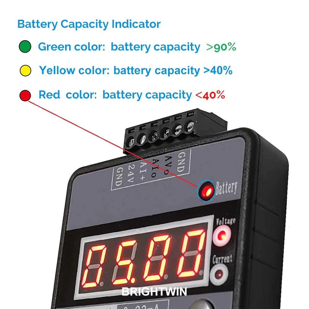 Voltage Signal Generator Digital 0-20mA Current Transmitter 0-10V