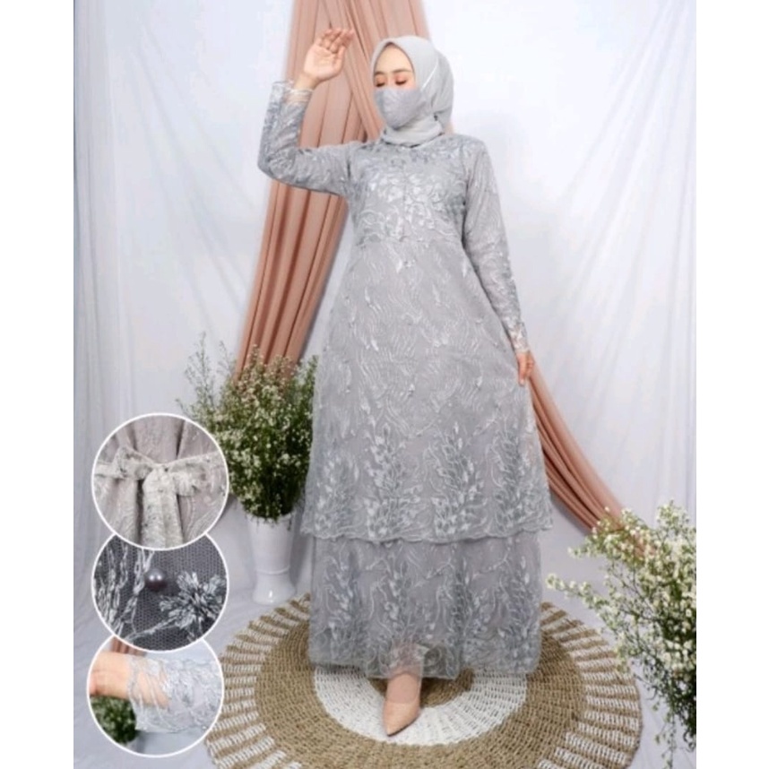 [NEW] MAXI DRESS GAMIS TERBARU / GAMIS PESTA MEWAH ELEGAN / GAMIS BRUKAT / BAJU GAMIS / GAMIS FASHION MODERN TERBARU / BAJU PESTA WANITA MUSLIM / PAKAIAN WANITA / BAJU WANITA / GAMIS BUSUI / GAMIS MUSLIMAH / KEBAYA / #LVMXANDINI