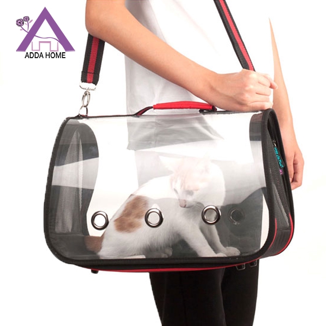 Waterproof Pet Carrier Transparent Bag Tas Peliharaan