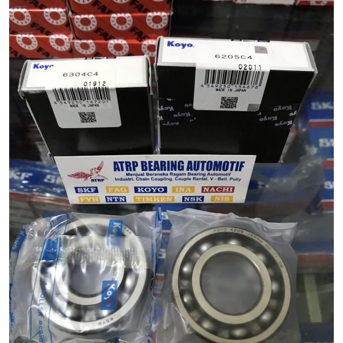BEARING KRUK AS MOTOR RX KING JUPITER Z VEGA R 6205 C4 6304 C4 KOYO