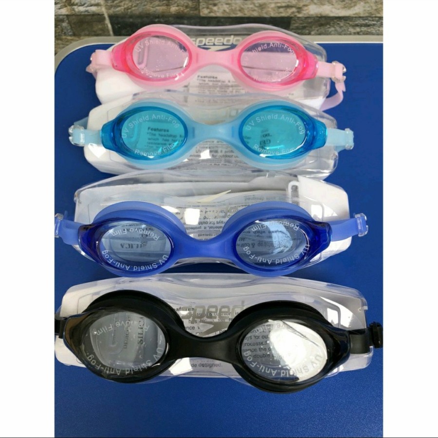 SPEEDO Kacamata Renang Swiming Remaja Dewasa Clear Bening Antifog 4200