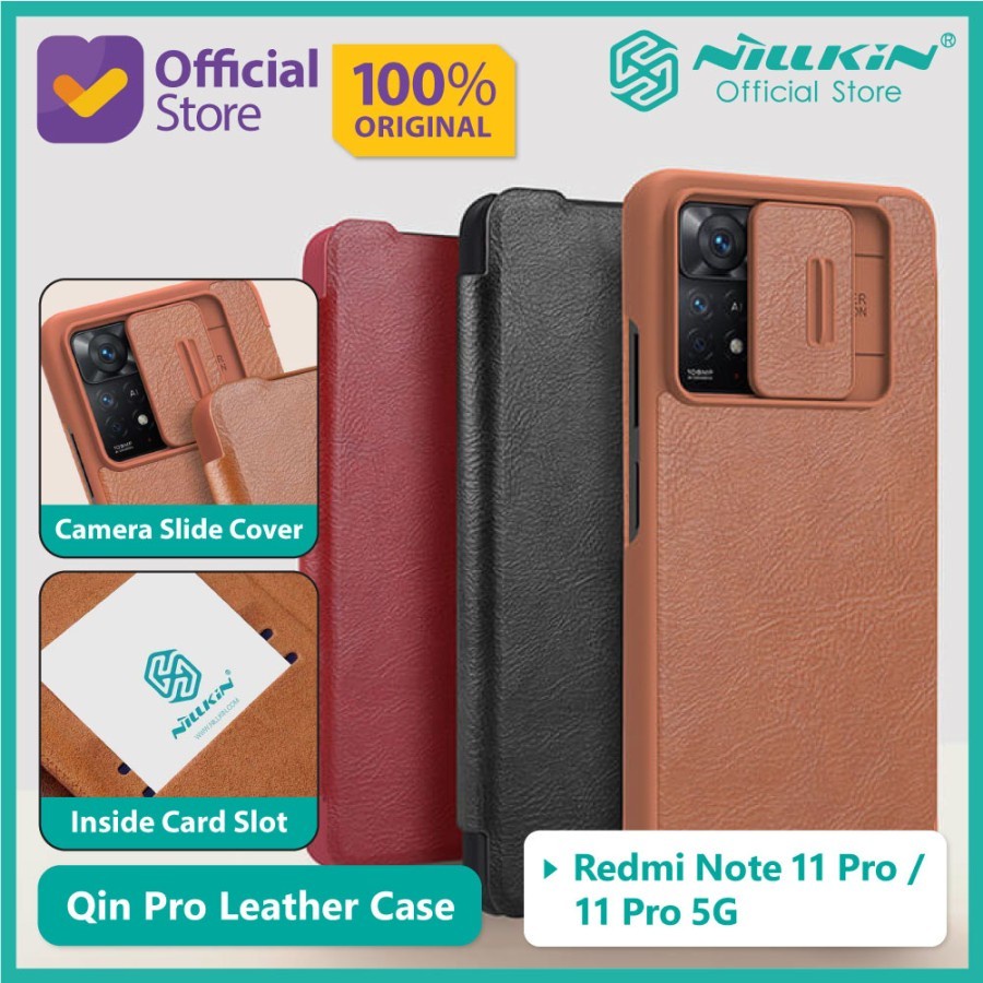 NILLKIN QIN PRO Redmi Note 11 Pro / 11 Pro 5G Leather Flip