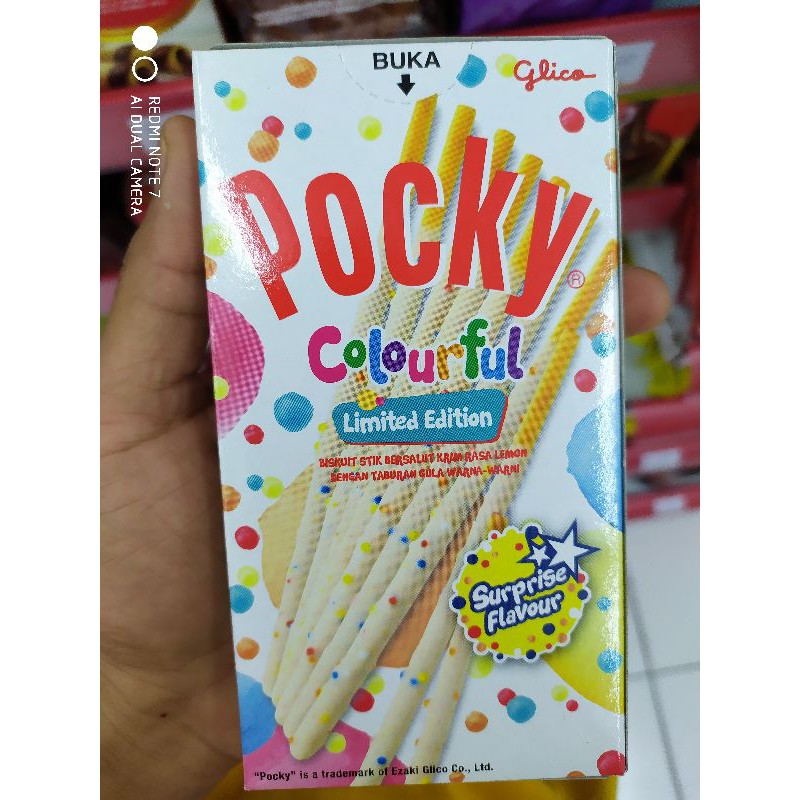 

~Ready Stock~ Glico Pocky Colourful Limited edition 33g