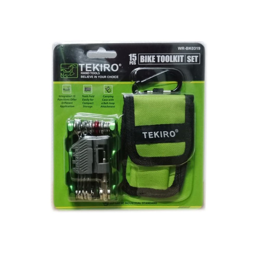 Tekiro WR-BK0319 - Tool Kit Set Bike 15 Pcs