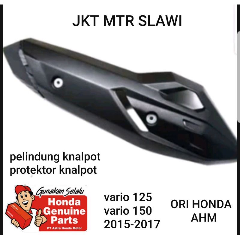 protektor pelindungknalpotvario125vario1502015-2017orihondaahmaslihonda