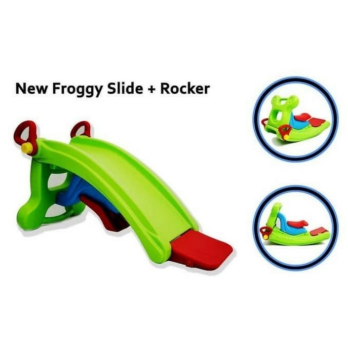 mainan perosotan anak kuda labeille KC502 froggy 2in 1rocker KC 502 KC-502