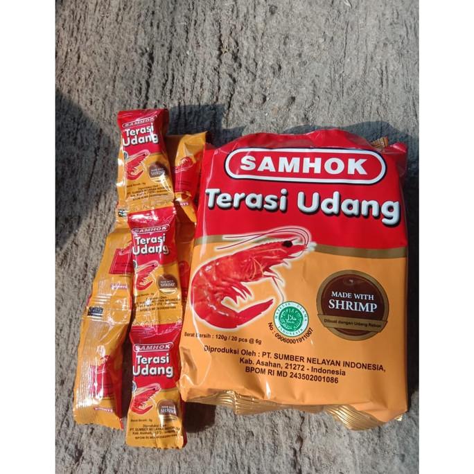 

jual terasi udang medan merk samhok sachcet
