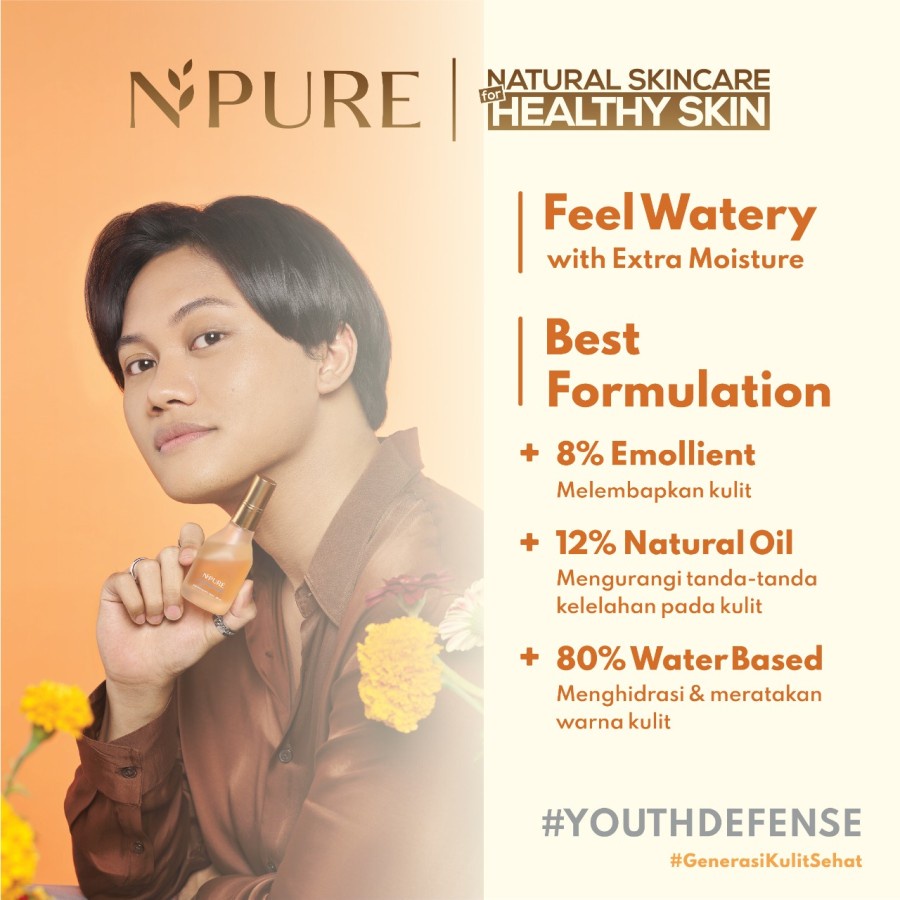 NPURE Marigold Anti Aging Series | Face Toner Serum Facial wash Moisturizer