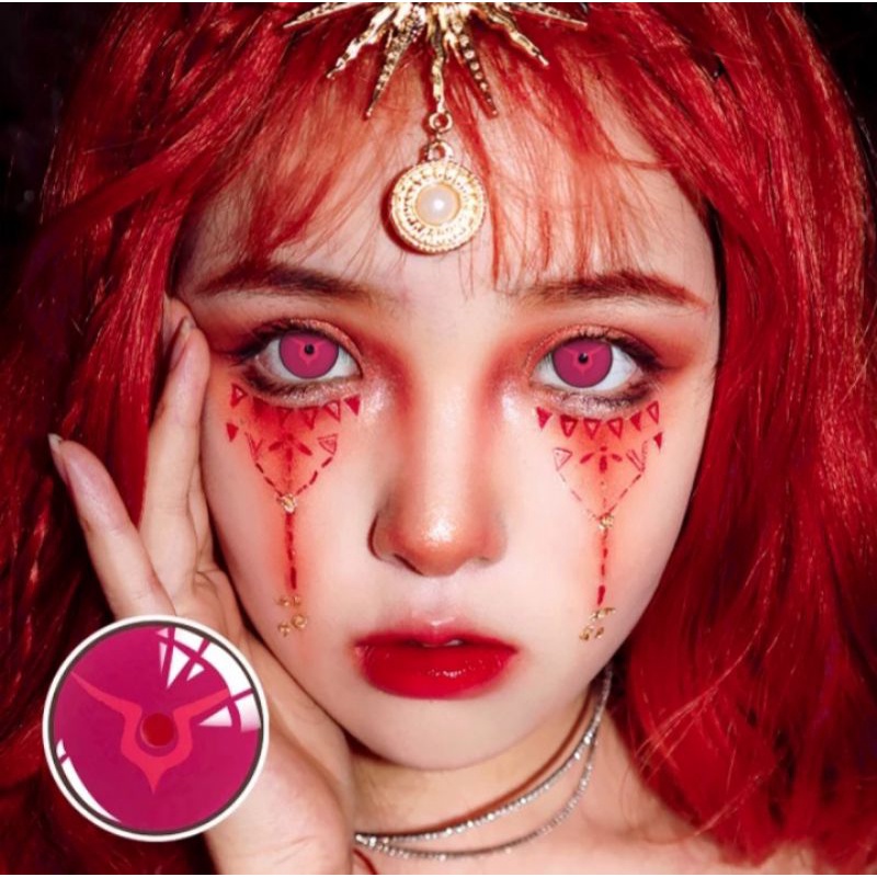 SOFTLENS CODE GEASS COSPLAY HALLOWEEN CRAZY LENS