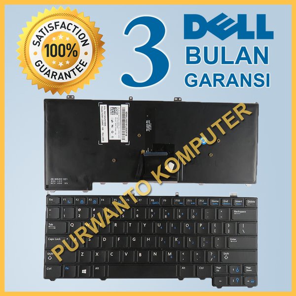 Keyboard Laptop Dell Latitude 12 7000 E7240 E7420 E7420D E7440 - 04G6VR 04P5PJ 04W6PV 08PP00 090ND8 